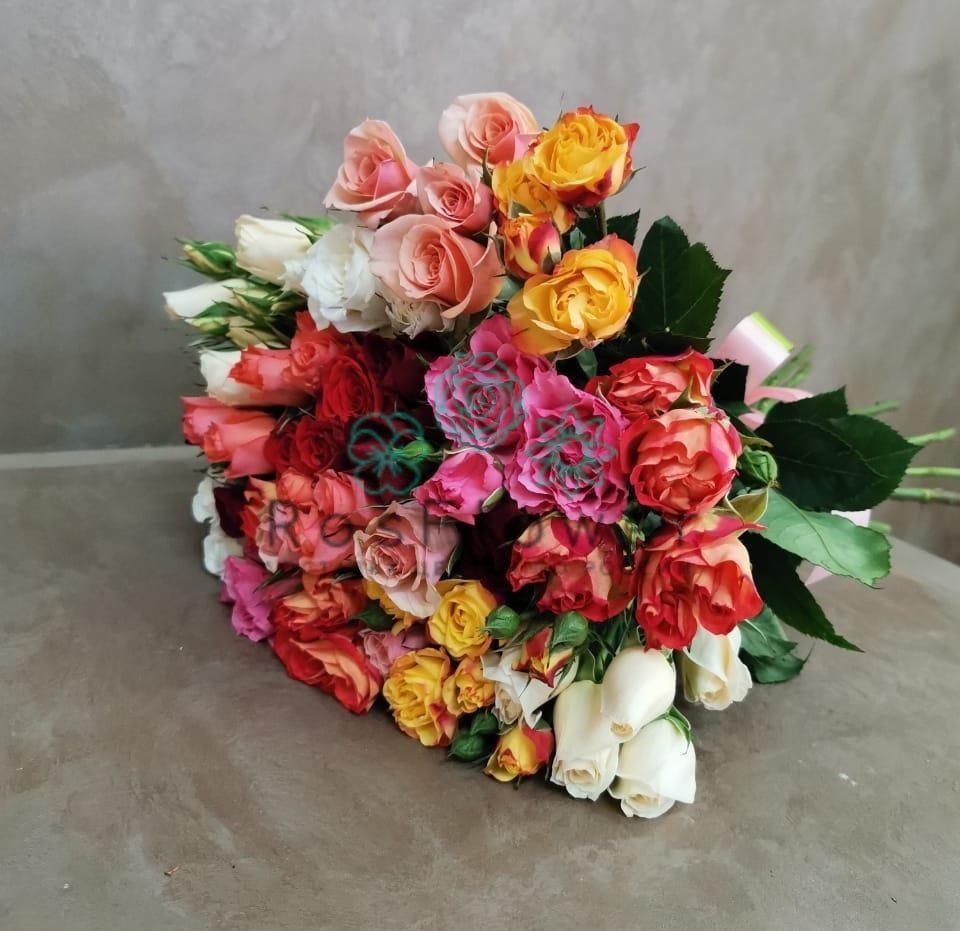 Букет цветов из: Розы в Парковом