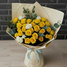 Букет цветов из:  Розы в Парковом