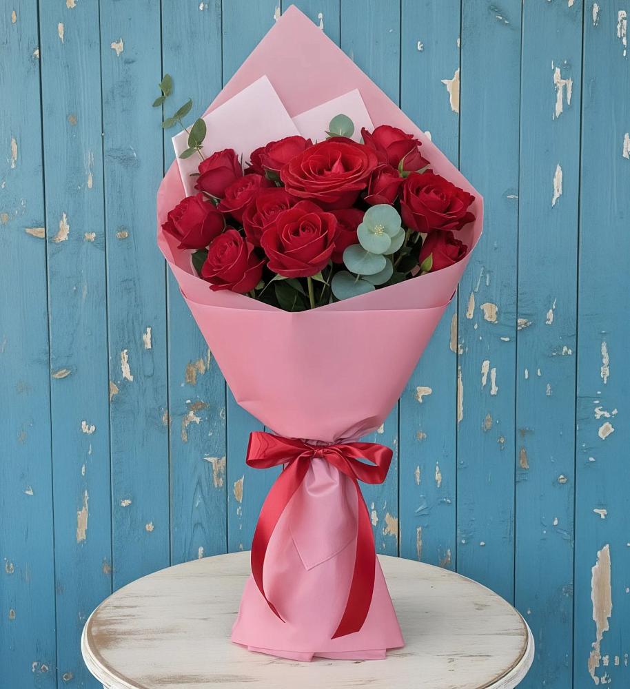 Букет цветов из: Розы в Парковом