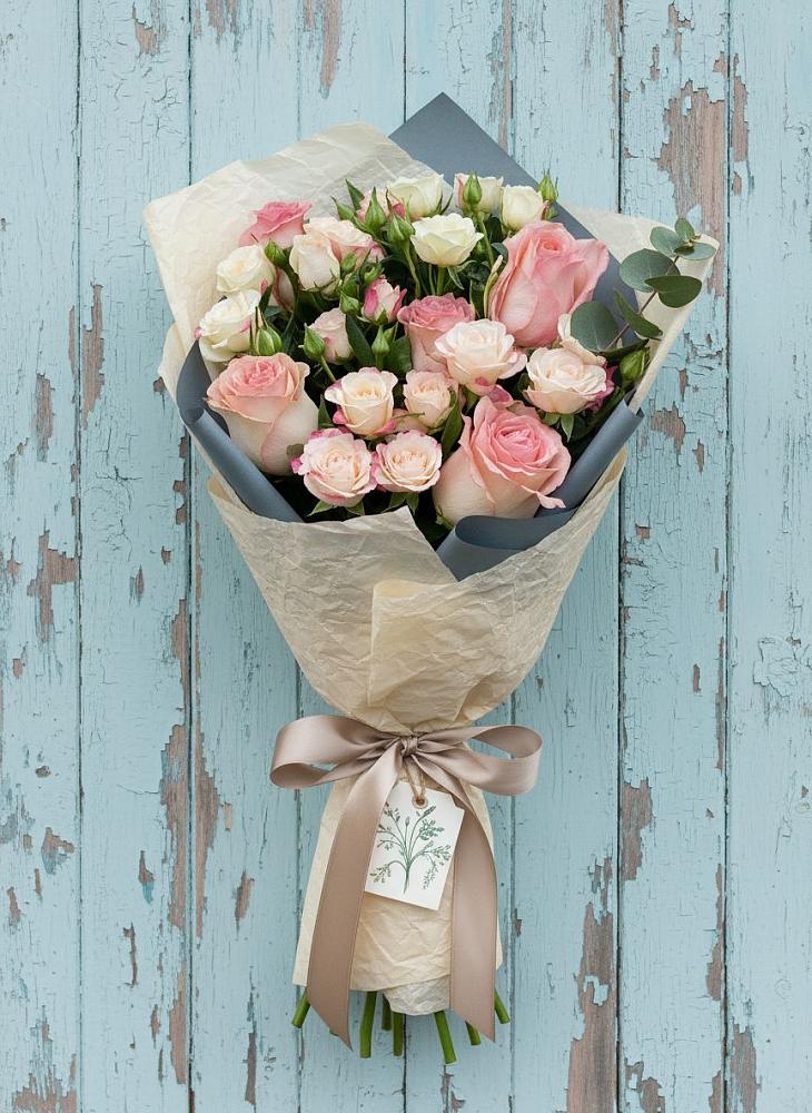 Букет цветов из: Розы в Парковом