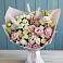 Букет цветов из: Альстромерии и Розы в Парковом