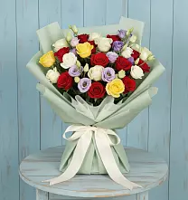Букет цветов из:  Розы #REPLACE_PRED# Парковом