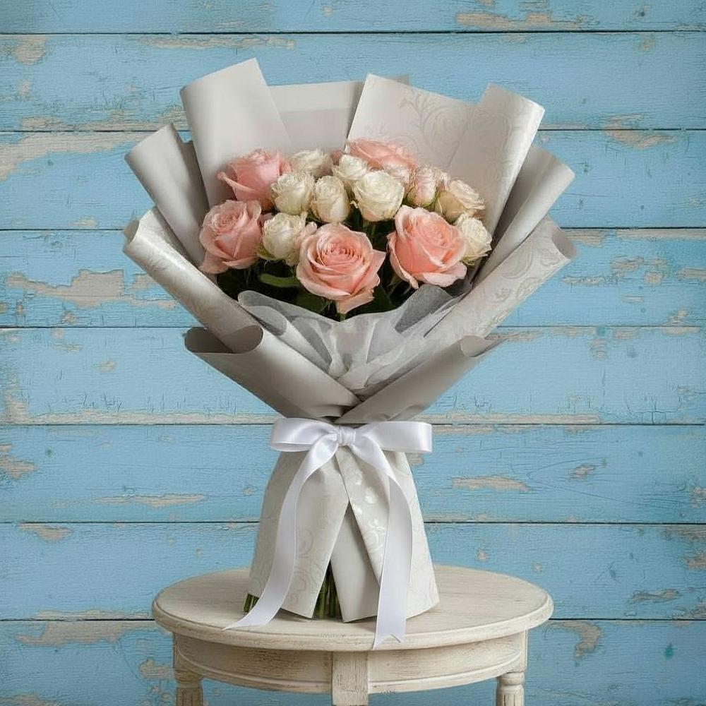 Букет цветов из: Розы в Парковом