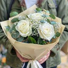 Букет Нежные грёзы в Парковом Букет цветов из: Розы в Парковом