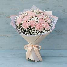 Букет цветов из:  Гвоздики #REPLACE_PRED# Парковом