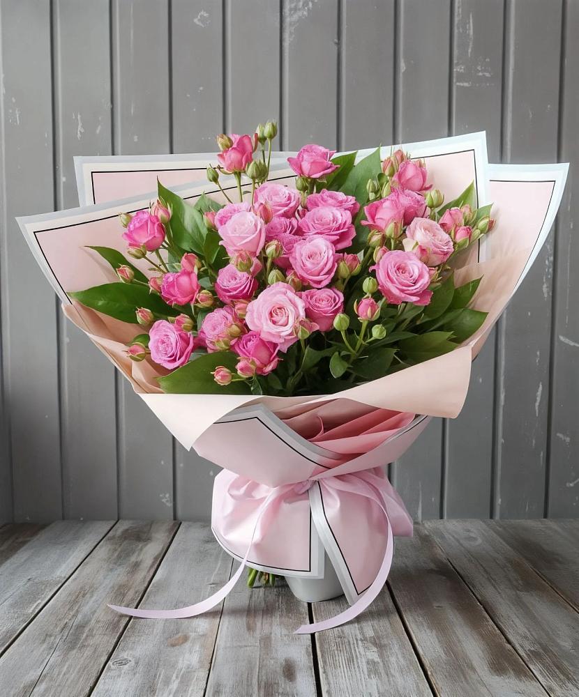 Букет Розовый кустик в Парковом