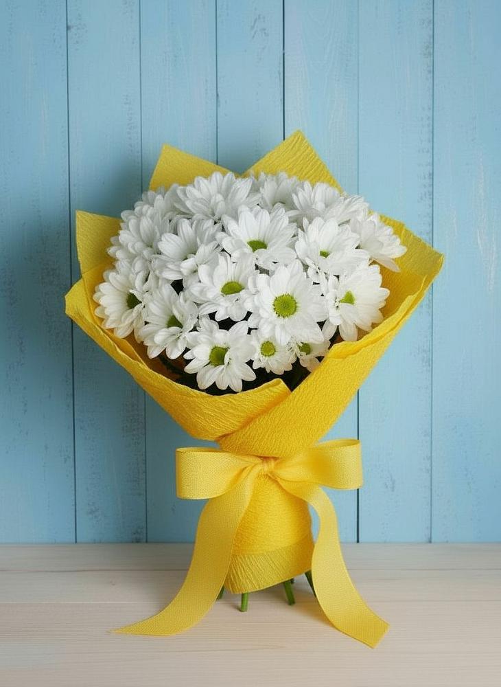 Букет цветов из: Хризантемы в Парковом