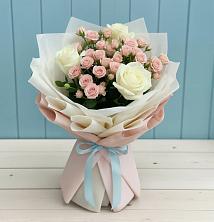 Букет цветов из:  Розы в Парковом