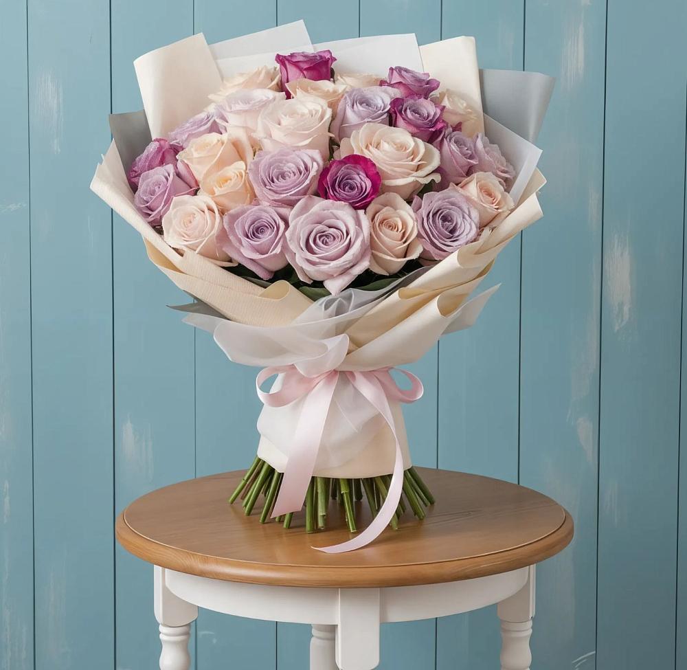 Букет цветов из: Розы в Парковом