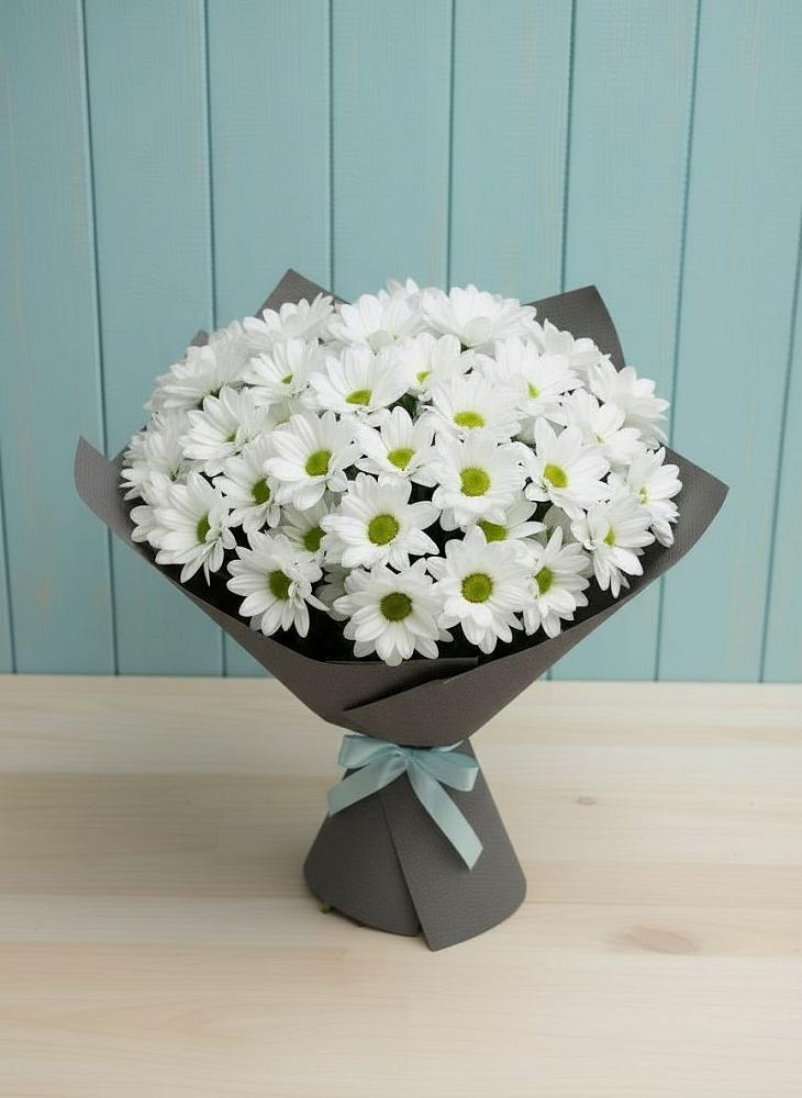 Букет цветов из: Хризантемы в Парковом