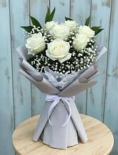 Букет цветов из:  Розы в Парковом