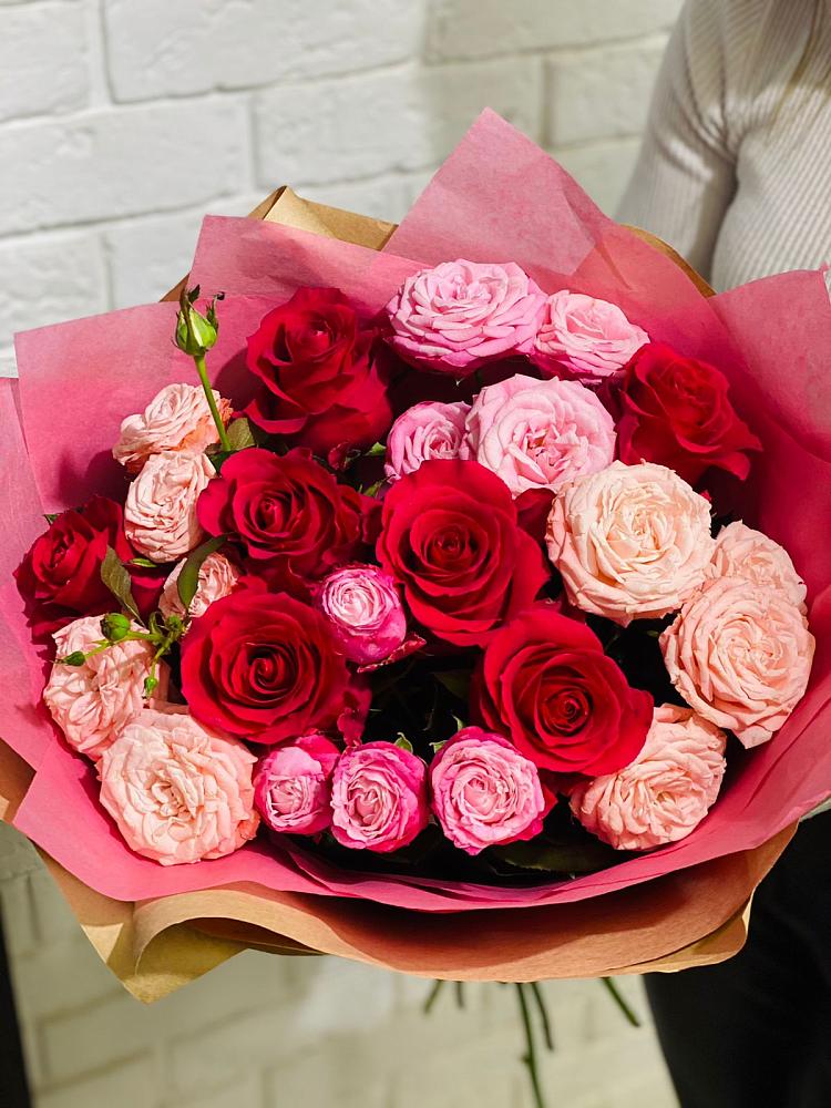 Букет цветов из: Розы в Парковом