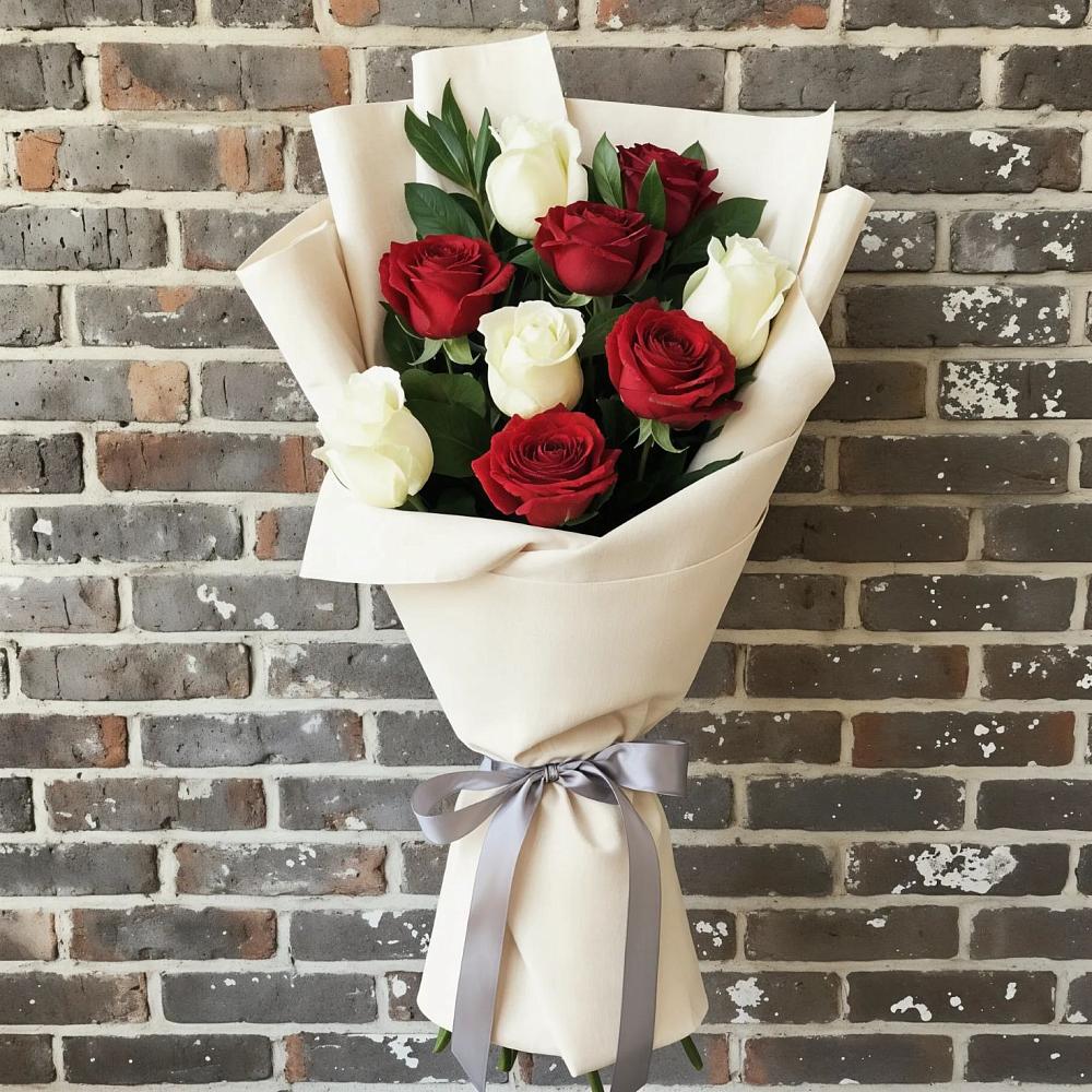 Букет цветов из: Розы в Парковом