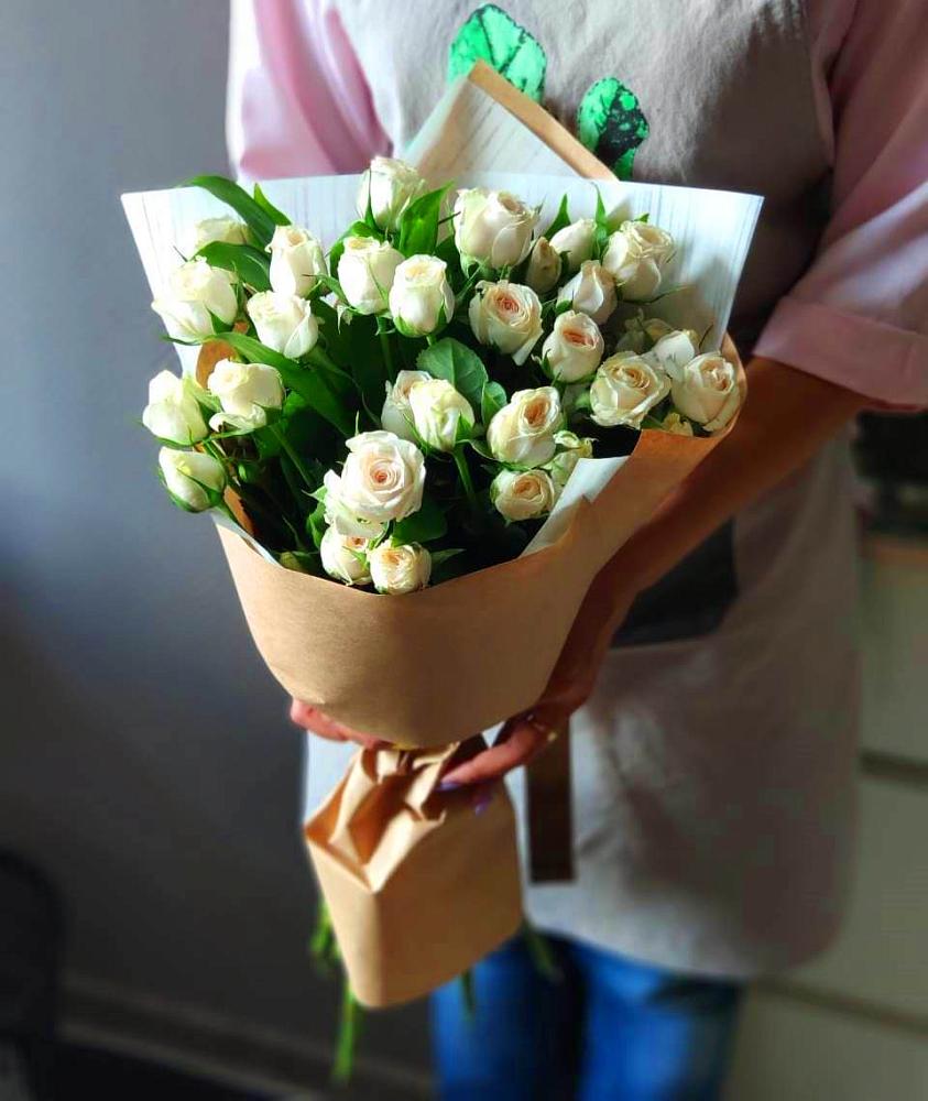 Букет цветов из: Розы в Парковом