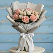 Букет цветов из:  Розы в Парковом