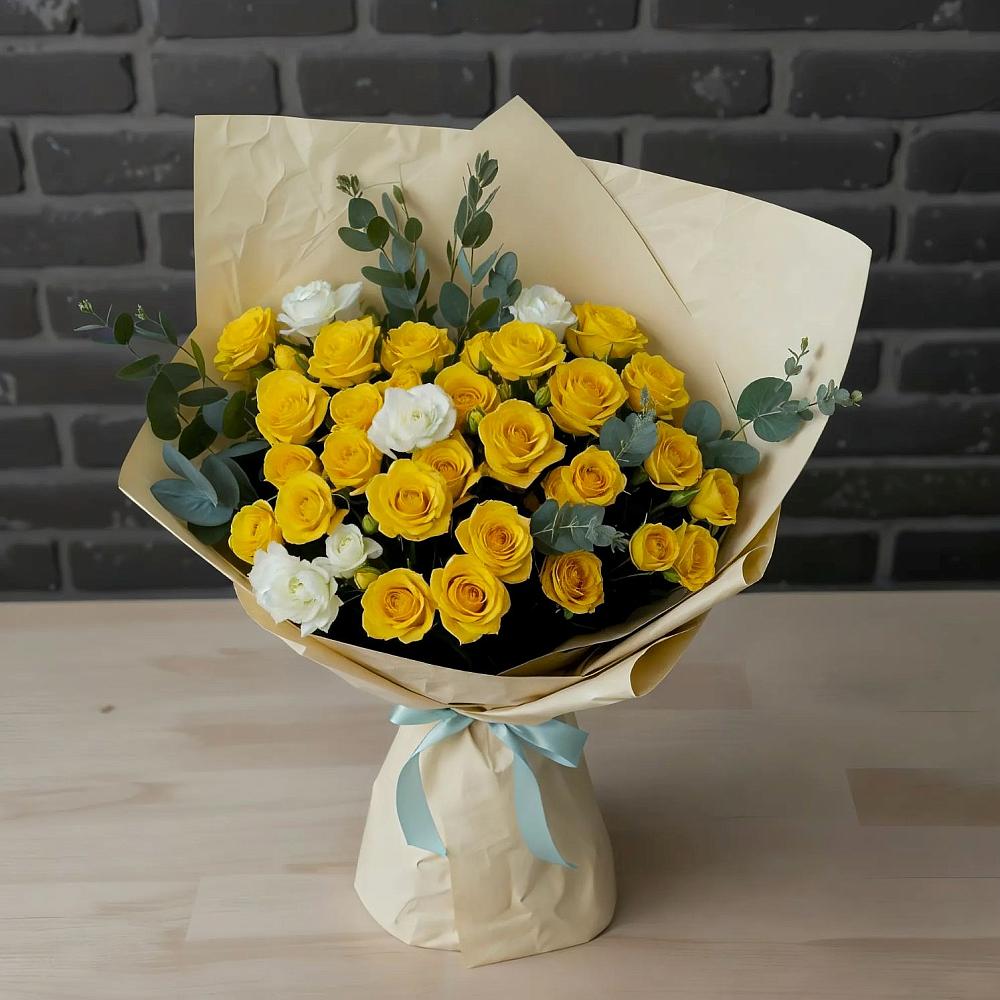 Букет цветов из: Розы в Парковом