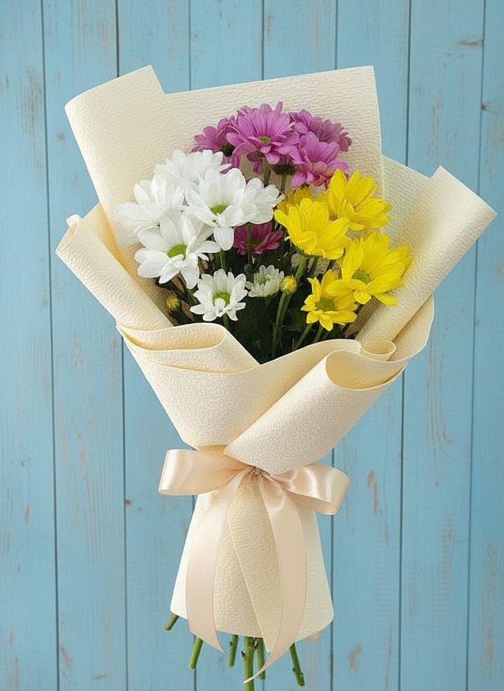 Букет цветов из: Хризантемы в Парковом