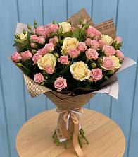 Букет цветов из:  Розы в Парковом