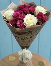 Букет цветов из:  Розы в Парковом