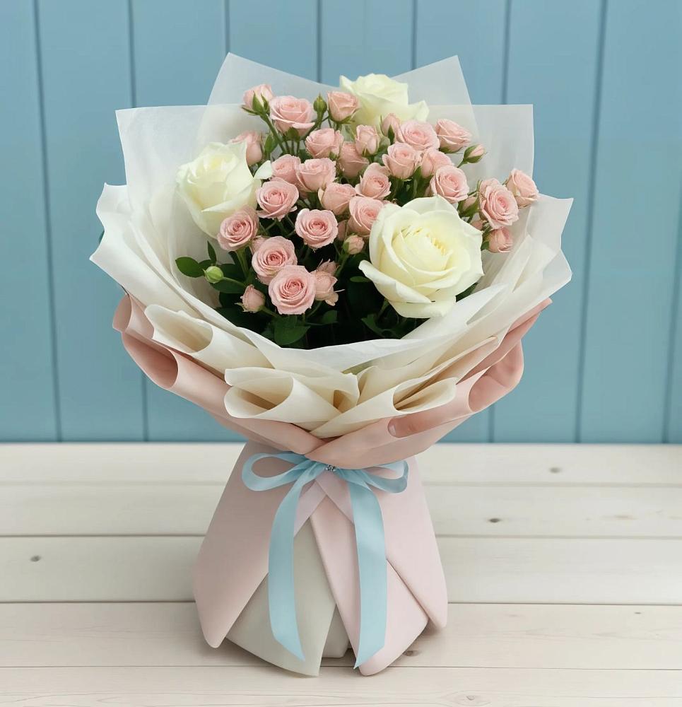 Букет цветов из: Розы в Парковом