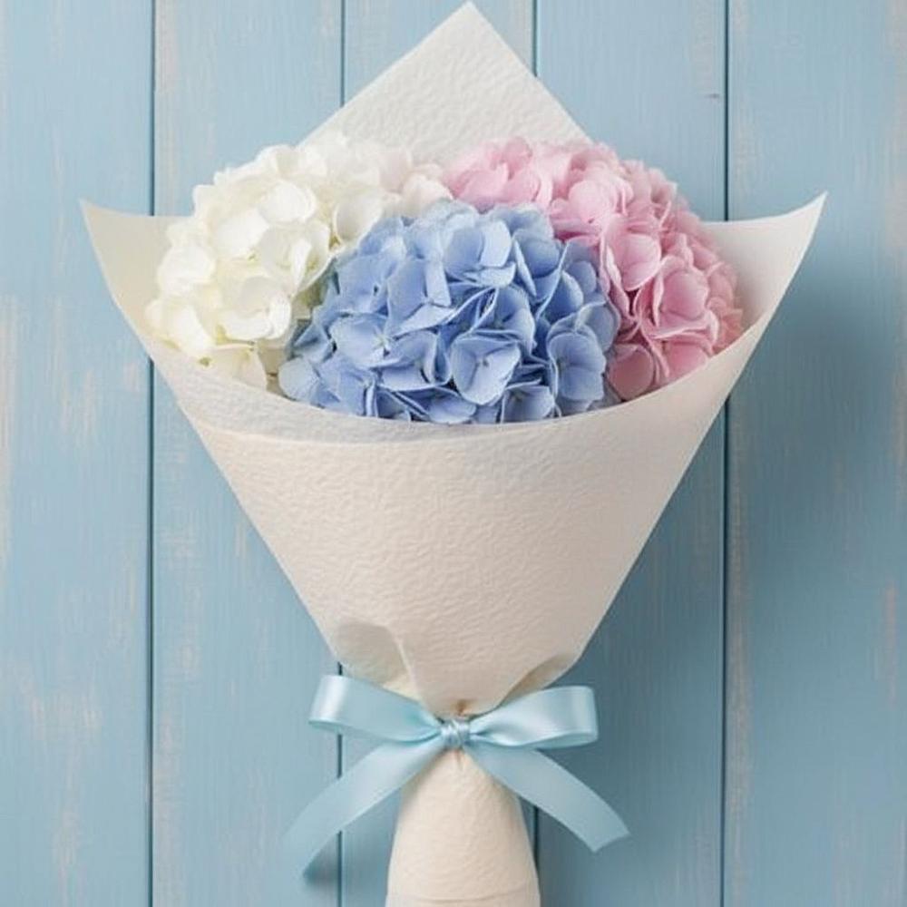 Букет цветов из: Гортензия в Парковом