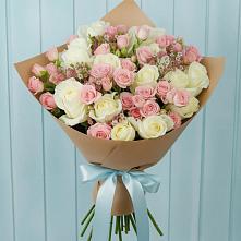 Букет цветов из:  Розы в Парковом